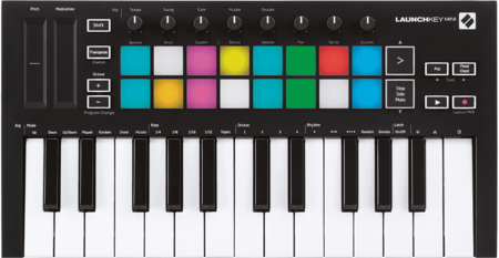 Image secondaire du produit Clavier maitre Novation Launchkey mini MK3 16 pads 25 notes