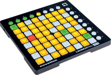 Image principale du produit Contrôleur Midi Novation Launchpad mini MK2 64 pads