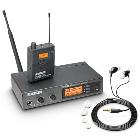 Image principale du produit EAR monitor sans fil LD Systems MEI 1000 X G2 bande 5 Stéréo, mono, dual