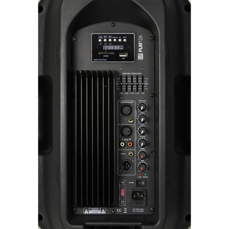 Image nº6 du produit LD Systems Enceinte de Sono amplifiée 12 avec lecteur MP3 180W RMS