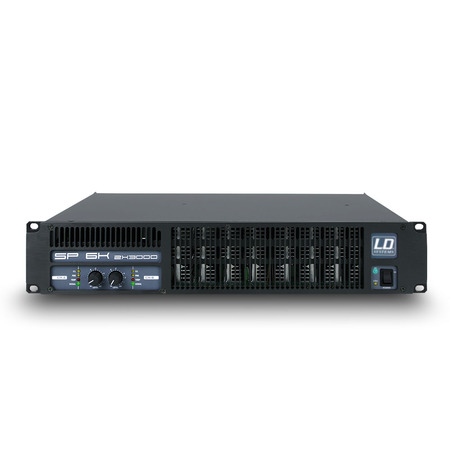 Image principale du produit LD Systems SP 6K Amplificateur Sono 2 x 2950 W sur 2 Ohms