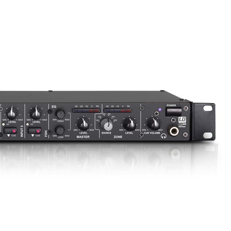 Image nº6 du produit Console de mixage LD Systems Zone 622 2 zones rackable 1 U