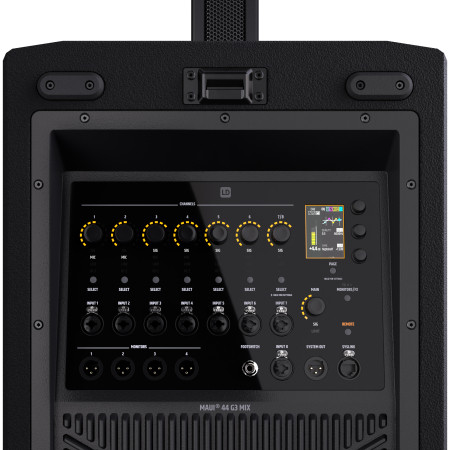 Image nº13 du produit MAUI 44 G3 MIX – LD Systems – Système colonne 3600W avec mixeur 8 canaux – Noir