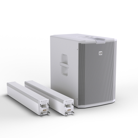 Image nº7 du produit MAUI 44 G3 MIX W – LD Systems – Système colonne 3600W avec mixeur 8 canaux – Blanc