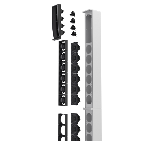 Image nº9 du produit MAUI 44 G3 MIX W – LD Systems – Système colonne 3600W avec mixeur 8 canaux – Blanc