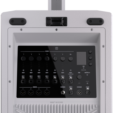 Image nº11 du produit MAUI 44 G3 MIX W – LD Systems – Système colonne 3600W avec mixeur 8 canaux – Blanc