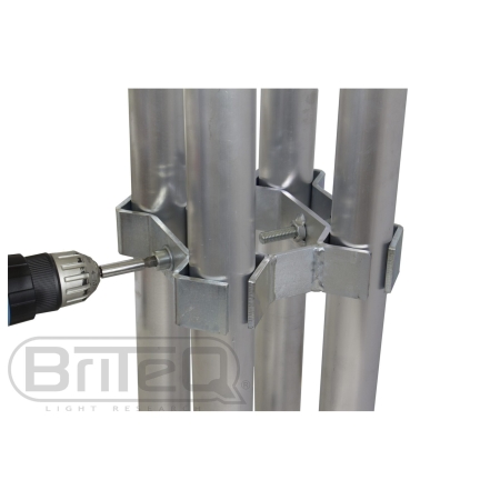 Image secondaire du produit BT-STAGE-LEGCLAMP-4 Contestage - Liasion pour 4 pieds ronds de praticable Contestage