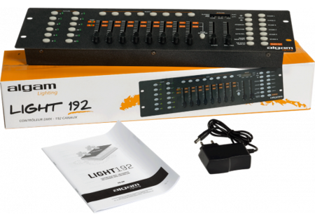 Image nº4 du produit LIGHT192 Algam Lighting - Console DMX programmable 192 canaux 12 projecteurs