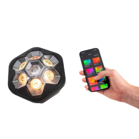 Image secondaire du produit Lightboks Soundboks - Jeu de lumière sur batterie 7 X 12W RGBW IP65