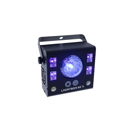 Image secondaire du produit Lightbox 60S Power lighting Effet 4 en 1 Sphéro + UV + Strobe + Laser bicolore