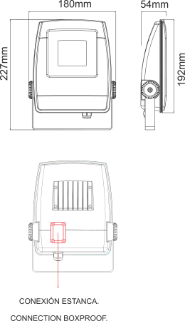 Image nº3 du produit Projecteur exterieur Beneito Faure LIP 30W blanc neutre 2772 Lumens chassis blanc