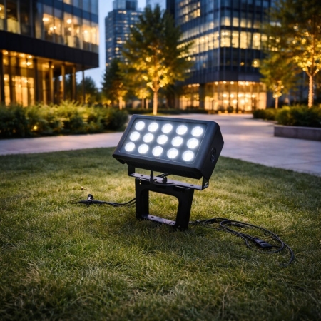 Image secondaire du produit LITEFIX 20 J.Collyns - Piquet double support limière sur tube 35mm