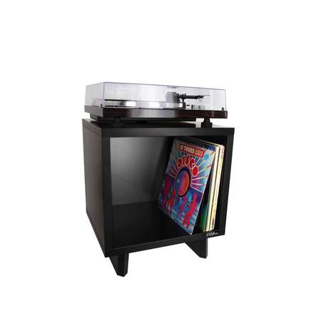 Image principale du produit Vinyle Lover cube BL Enova Hifi meuble pour platine et vinyles 30cm