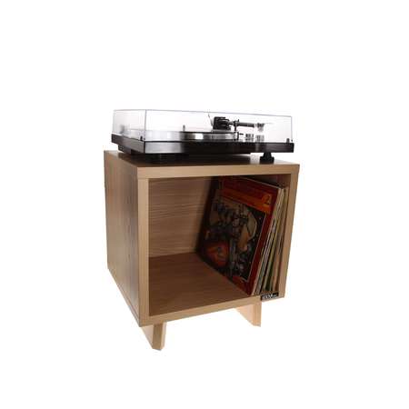 Image secondaire du produit Vinyle Lover cube SWE Enova Hifi meuble pour platine et vinyles 30cm