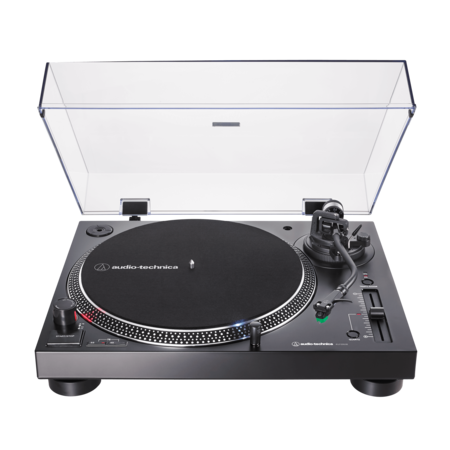 Image principale du produit LP120X USB BK Audio Technica Platine vinyl à entrainement direct USB et analogique noire