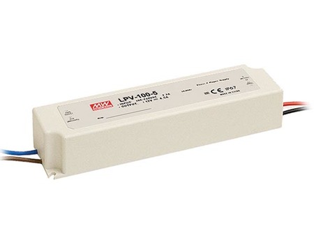 Image principale du produit ALIMENTATION À DÉCOUPAGE - 1 SORTIE - 100 W - 5 V