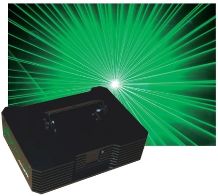 Image principale du produit Laser vert 250mW FIRE 250 DMX
