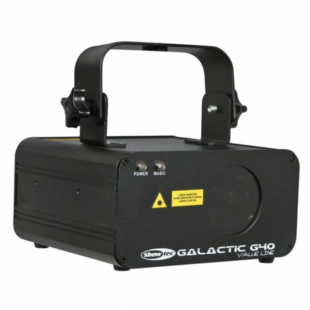 Image principale du produit Laser Showtec Galactic laser vert 40mW DMX