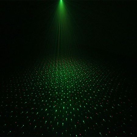 Image nº3 du produit Laser Ghost IP FIRE II laser bicolore rotatif vert 30mW + rouge 100mW etanche à télécommande