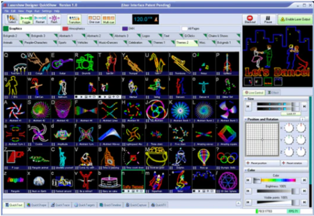 Image secondaire du produit Interface ilda avec logiciel PANGOLIN QUICK SHOW 4.1