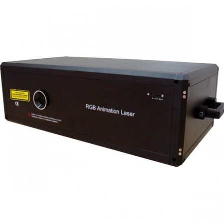 Image principale du produit Laser RGB 1200 multicolore DNA 1200mW DMX ILDA avec flight case