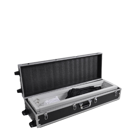 Image nº4 du produit LSA 220 procase WH Power acoustics - Pack de 2 Totems pros blancs hauteur variable de 1m05 à 1m95 avec valise de transport