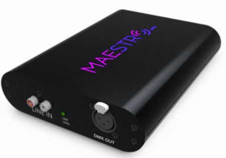 Image principale du produit MAESTRO DMX - Contrôleur DMX autonome avec contrôle musical par IA