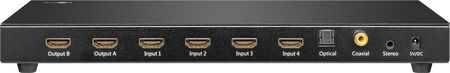 Image secondaire du produit Matrice HDMI 4 entrées vers 2 sorties 4K