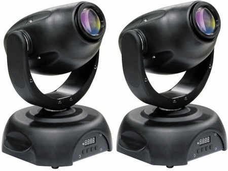 Image principale du produit lot de 2 Lyres MAX Spot 250 7 canaux DMX 250W ***Occasion Garantie 3 mois***