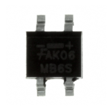 Image principale du produit Pont de diode SMD MB6S 500mA 600V
