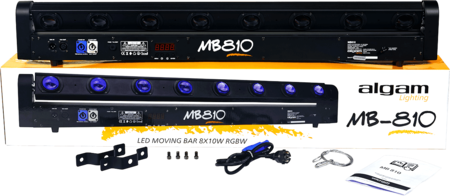 Image nº3 du produit MB810 Algam Lighting - Barre led 8x10w RGBW motorisée