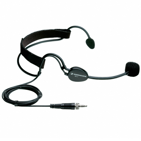 Image principale du produit ME3 Sennheiser Micro serre tête cardioïde statique avec embout jack 3.5mm