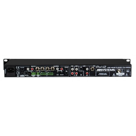 Image nº3 du produit Lecteur multimedia JB Systems Mediamix PM4.2 USB FM Micro et talkover