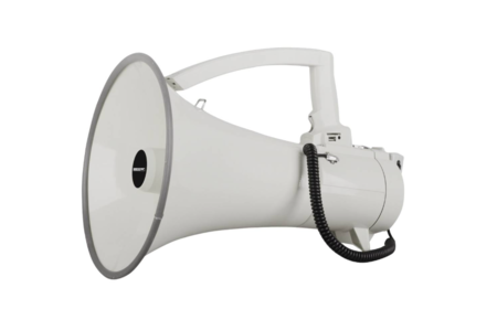 Image principale du produit Megaphone 45W avec combiné et slot MP3