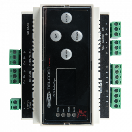 Image nº3 du produit Melodist Install Showtec - Lecteur audio WAV pour rail din avec commande DMX