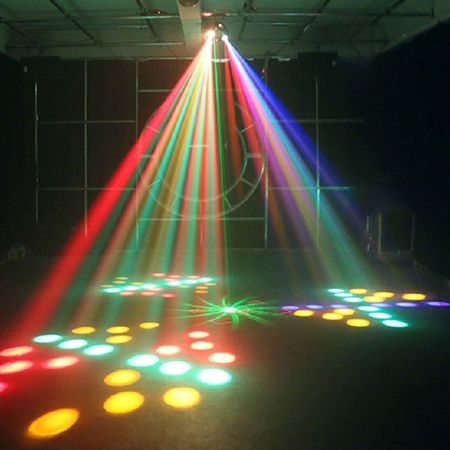 Image nº7 du produit Meteor IX Power lighting - Effet 4 en 1 Wash flower strobe et laser vert rouge