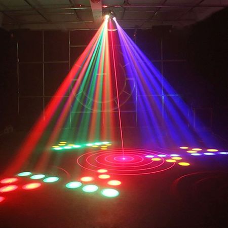 Image nº9 du produit Meteor IX Power lighting - Effet 4 en 1 Wash flower strobe et laser vert rouge