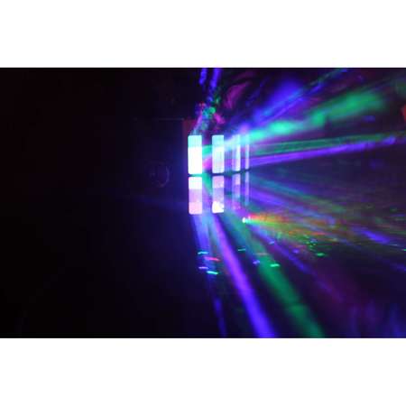 Image nº8 du produit Effet Led Power lighting Meteor Cluster 4 en 1 Derby, 2 lasers, strobe et UV