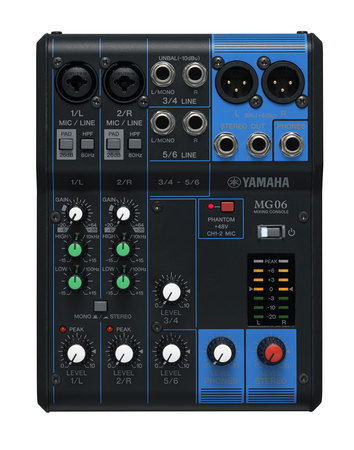 Image secondaire du produit MG06 Yamaha - Table de mixage 6 voies