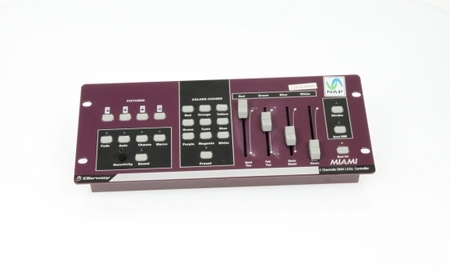Image principale du produit Console de contrôle Starway de LED DMX MIAMI 4 groupes