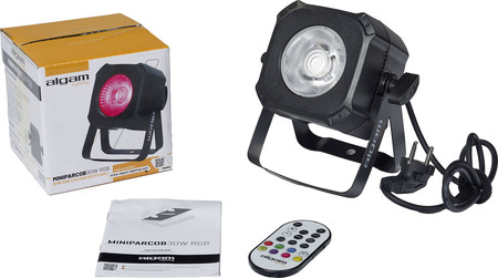 Image nº3 du produit MINIPARCOB30-RGB Algam Lighting - Mini projecteur led COB RGB 30W DMX et télécommande