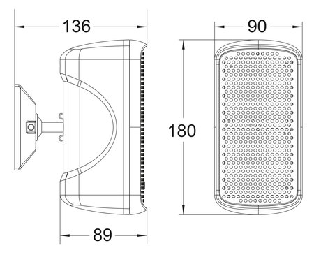 Image nº3 du produit Paire d'enceintes Audiophony MIO-Sat225b 2X25W sous 8ohms