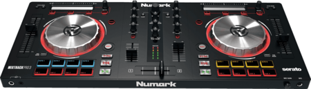 Image principale du produit Contrôleur Numark - MIXTRACKPROIII 2 Voies + 16 Pads + Carte Son