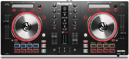 Image secondaire du produit Contrôleur Numark - MIXTRACKPROIII 2 Voies + 16 Pads + Carte Son