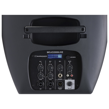 Image secondaire du produit MOJO2000Live Audiophony - Système colonne amplifié 12pouces 127dB mixer et bluetooth + housses