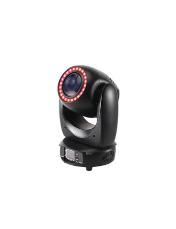 Image principale du produit Moover Beam 100 Nicols - Lyre BEAM LED 100W avec ring rgbw pixel et prisme multicolore