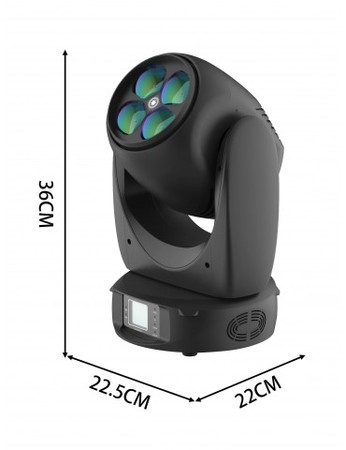 Image nº4 du produit Moover Wash 160 Nicols - LYRE WASH 4X40W RGBW Zoom