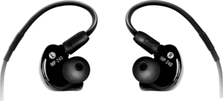 Image principale du produit MP240 Mackie - Ecouteurs hybrides 2 voies