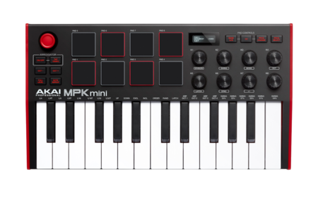 Image secondaire du produit MPK MINI MKIII AKAI clavier maître USB 25 touches 8 pads écran OLED