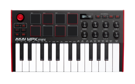 Image secondaire du produit MPK MINI MKIII AKAI - Clavier maître USB 25 touches 8 pads écran OLED